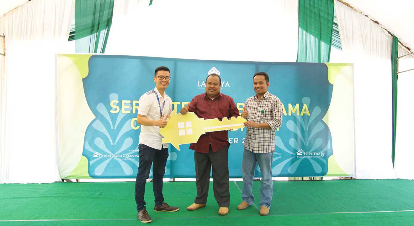 Serah Terima Bersama - Cluster Verdhana